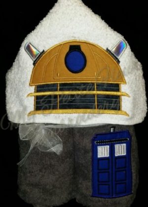 Dr Who Hooded Towel