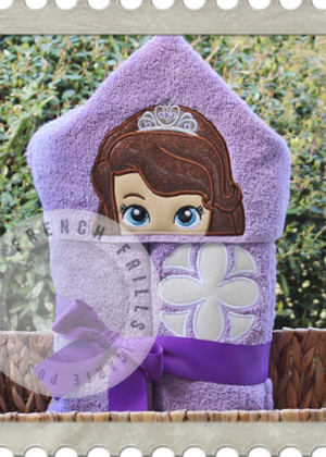 Princess Sofia Hooded Towel