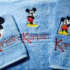 Mickey Mouse Embroidered Towel