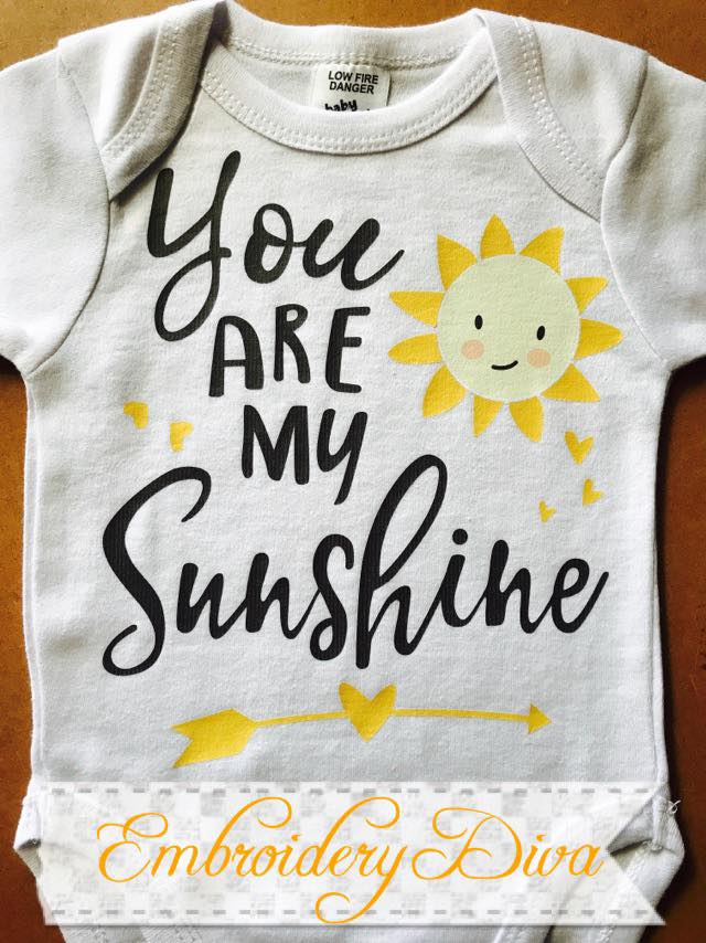 You Are My Sunshine | Embroidery Diva | NSW | Kids | Afterpay