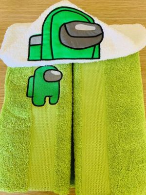 Among Us Hooded Towel