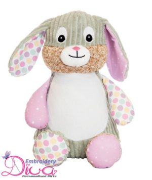 Patchwork Bubblegum Bunny Plushie
