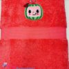 Cocomelon Personalised Embroidered Towel