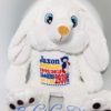 Bunny White Personalised Teddy