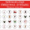 Personalised Christmas Gift Stickers