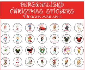 Personalised Christmas Gift Stickers