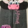 Jersey Cow Hooded Towel