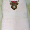 Highland Cow Personalised Towel
