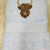 Highland Cow Personalised Towel
