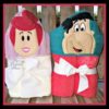 Flintstones Personalised Hooded Towel