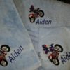 Dirt Bike Personalised Bath Towel