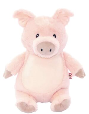 Pig Personalised Plush Teddy