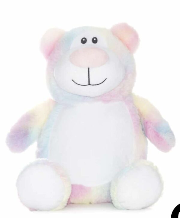 Pastel Personalised Plush Bear